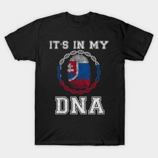 Slovakia  It's In My DNA - Gift for Slovakian From Slovakia T-Shirt